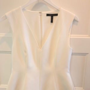 BCBGMAXAZRIA Tiered peplum top
